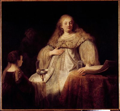 Artemise. I. Artemise, Halikarnasszosz városának királynője a Kr. e. 4. században. (A Roughenidok birodalma). Harmenszoon van Rijn dit Rembrandt festménye (1606-1669) alkotó: Rembrandt van Rijn