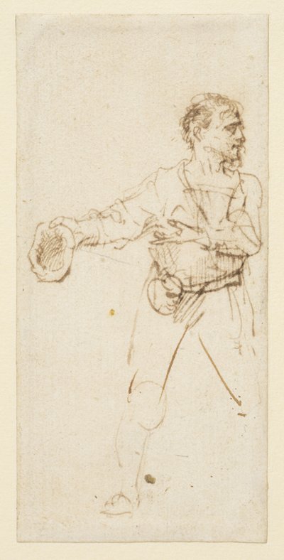Álló ember, 1634 körül alkotó: Rembrandt van Rijn