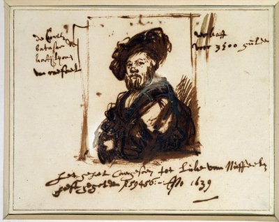 Baldassare Castiglione portréja alkotó: Rembrandt van Rijn