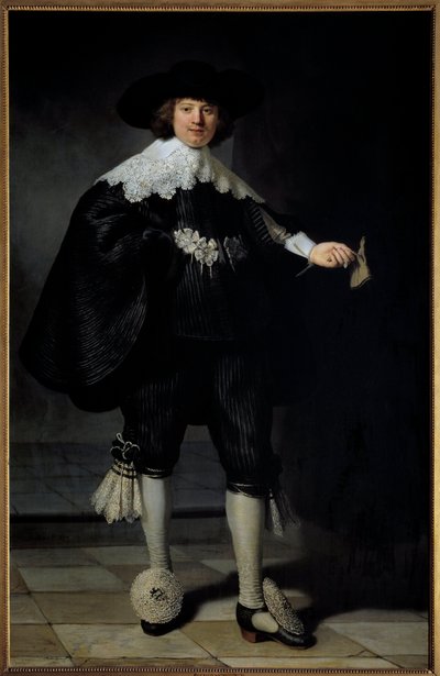 Maertens Soolmans portréja Harmensz Van Rijn Rembrandt festménye (1606-1669) 1634 Magángyűjtemény - Maertens Soolmans portréja. Harmensz Van Rijn Rembrandt (1606-1669) festménye alkotó: Rembrandt van Rijn