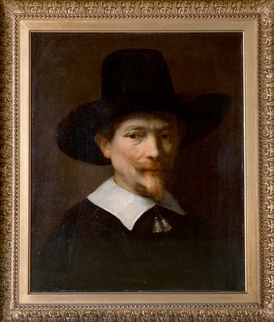 Férfi portré (olaj, vászon) alkotó: Rembrandt Harmensz. van Rijn