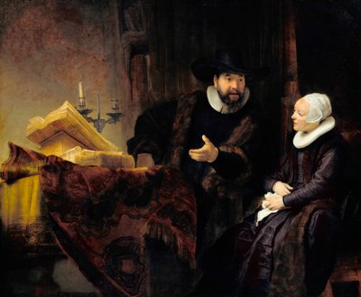 A trójaiak duettje alkotó: Rembrandt Harmensz. van Rijn