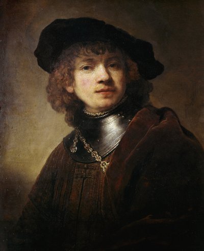 Önarckép a Gorgerin festményén, Harmenszoon Van Rijn Rembrandt festménye alkotó: Rembrandt van Rijn