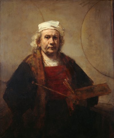 Önarckép, 1665 körül (olaj, vászon) alkotó: Rembrandt Harmensz. van Rijn