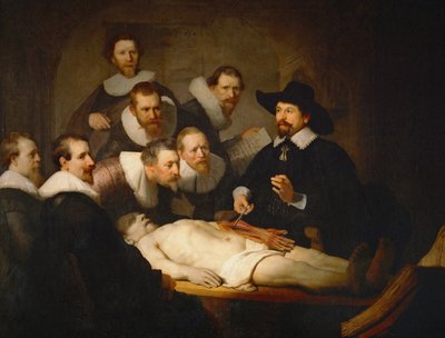 The Anatomy of Dr (olaj, vászon) alkotó: Rembrandt Harmensz. van Rijn
