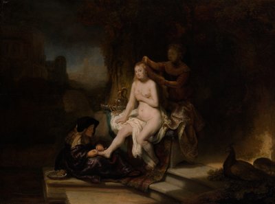 Batsabé vécéje alkotó: Rembrandt van Rijn