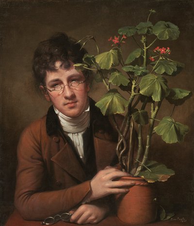 Rubens Peale muskátlival alkotó: Rembrandt Peale