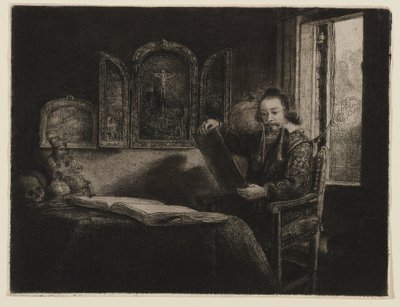 Abraham Francen alkotó: Rembrandt van Rijn