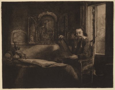 Abraham Francen alkotó: Rembrandt van Rijn