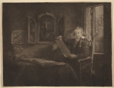 Abraham Francen alkotó: Rembrandt van Rijn
