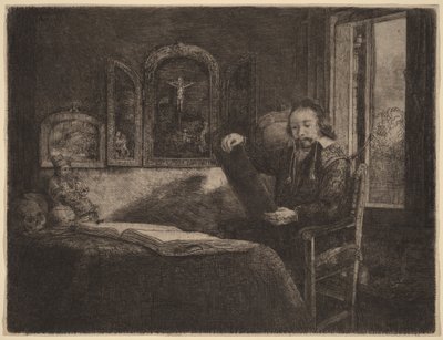 Abraham Francen alkotó: Rembrandt van Rijn