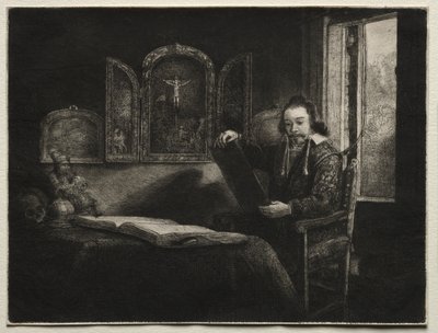 Abraham Francen, patikus alkotó: Rembrandt van Rijn