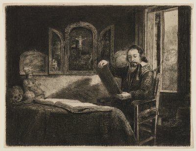 Abraham Francen, műkereskedő alkotó: Rembrandt van Rijn