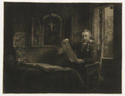Abraham Francen, patikus alkotó: Rembrandt van Rijn