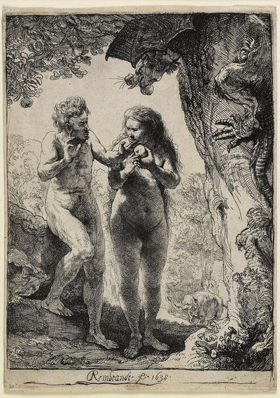 Ádám és Éva alkotó: Rembrandt van Rijn