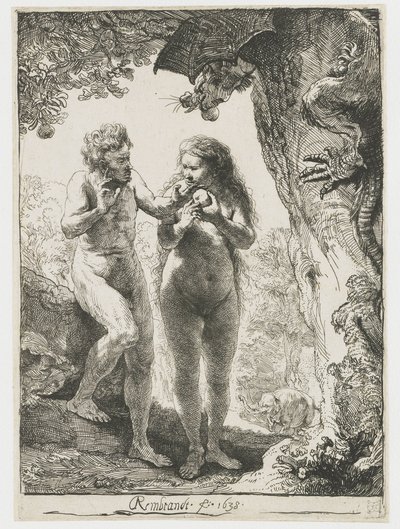 Ádám és Éva alkotó: Rembrandt van Rijn