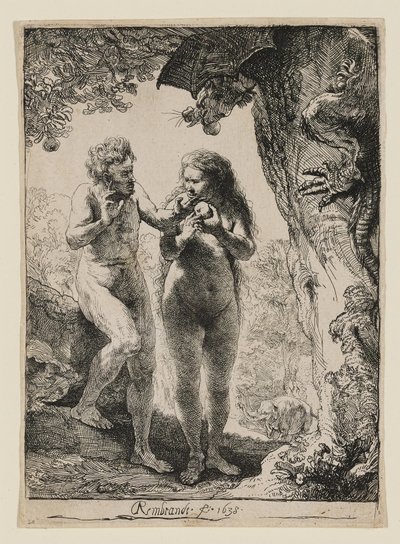Ádám és Éva alkotó: Rembrandt van Rijn