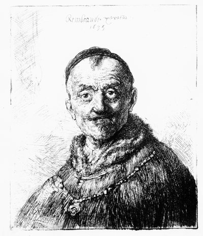 Egy keleti fej, 1635 alkotó: Rembrandt van Rijn