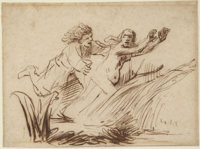 Apollón és Daphne alkotó: Rembrandt van Rijn