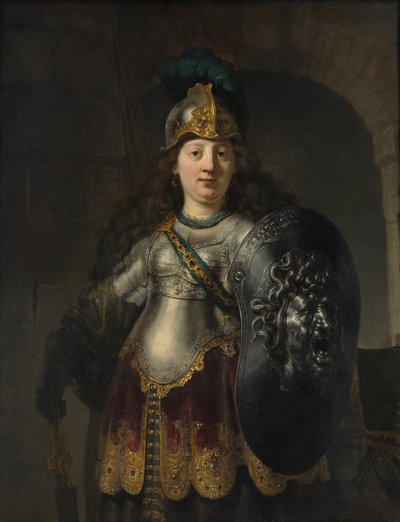 Bellona, 1633. alkotó: Rembrandt van Rijn