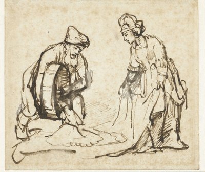 Boáz és Ruth alkotó: Rembrandt van Rijn
