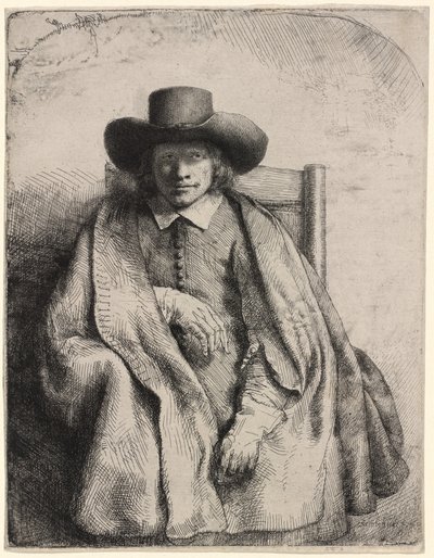 Clement de Jonghe alkotó: Rembrandt van Rijn
