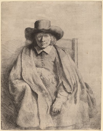Clement de Jonghe alkotó: Rembrandt van Rijn