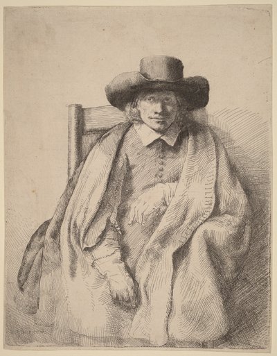 Clement de Jonghe alkotó: Rembrandt van Rijn