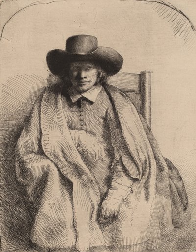 Clement de Jonghe, 1651. alkotó: Rembrandt van Rijn