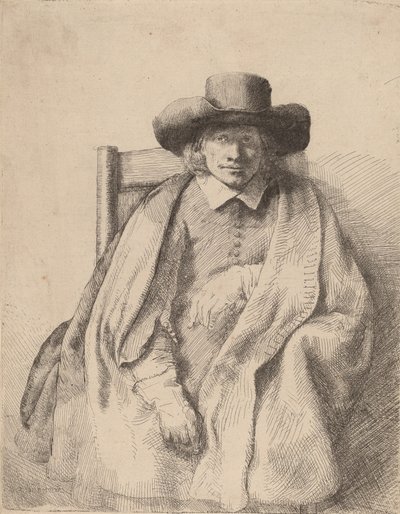 Clement de Jonghe, 1651. alkotó: Rembrandt van Rijn
