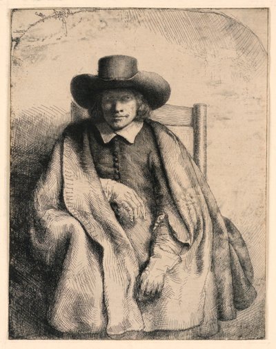 Clement de Jonghe, nyomdakereskedő alkotó: Rembrandt van Rijn