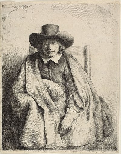 Clement de Jonghe, nyomdakereskedő alkotó: Rembrandt van Rijn