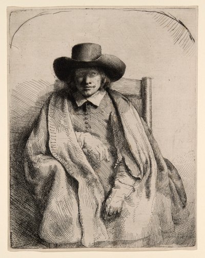 Clement de Jonghe, nyomdakereskedő alkotó: Rembrandt van Rijn
