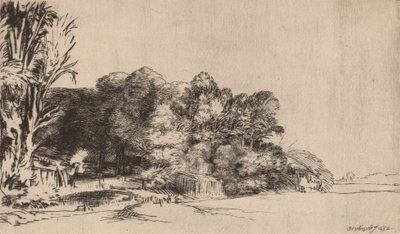 Facsomó Vista-val, 1652. alkotó: Rembrandt van Rijn