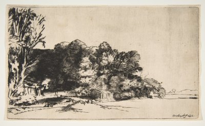 Facsomó Vista-val, 1652. alkotó: Rembrandt van Rijn