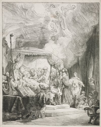 A Szűz halála alkotó: Rembrandt van Rijn