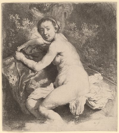 Diana a fürdőben alkotó: Rembrandt van Rijn