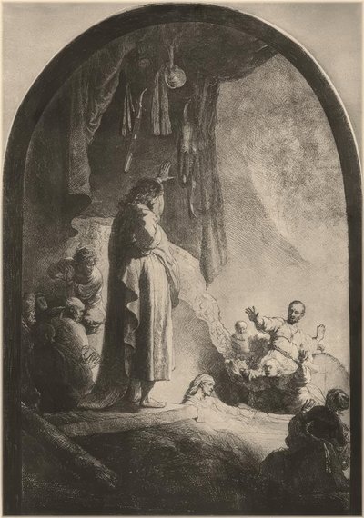 Lázár feltámasztása alkotó: Rembrandt van Rijn