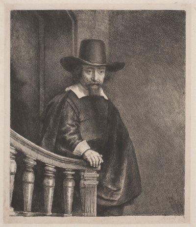 Ephraim Bonus, zsidó orvos alkotó: Rembrandt van Rijn