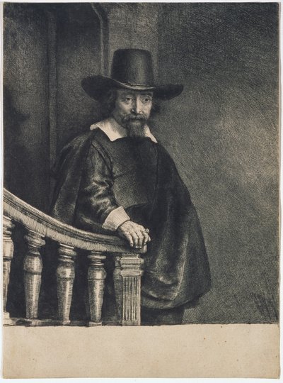 Ephraim Bueno (Bonus), orvos alkotó: Rembrandt van Rijn