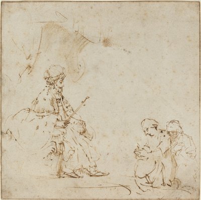 Eszter Ahasvérus előtt alkotó: Rembrandt van Rijn