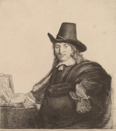 Jan Asselijn, c. 1647. alkotó: Rembrandt van Rijn