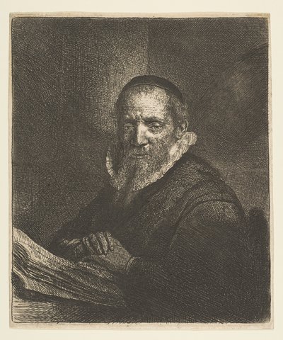 Jan Cornelius Sylvius, 1633 alkotó: Rembrandt van Rijn