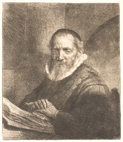 Jan Cornelis Sylvius, prédikátor () alkotó: Rembrandt van Rijn