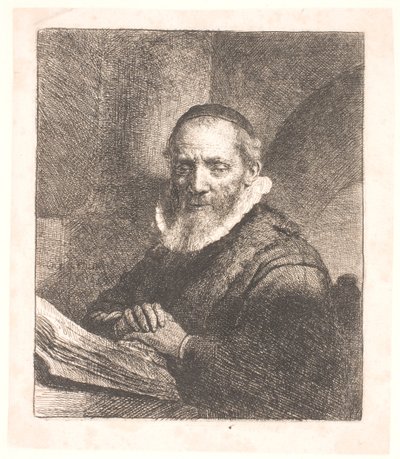 Jan Cornelis Sylvius, prédikátor () alkotó: Rembrandt van Rijn