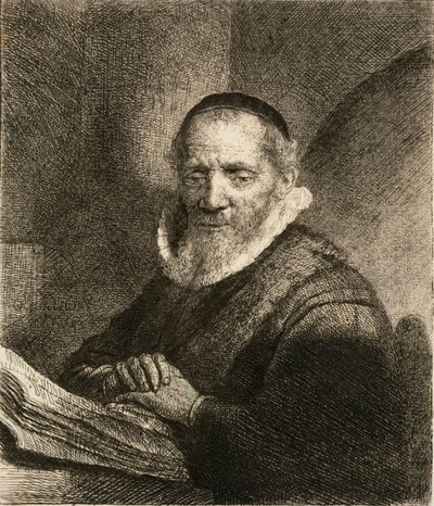 Jan Cornelisz. Sylvius, a prédikátor alkotó: Rembrandt van Rijn