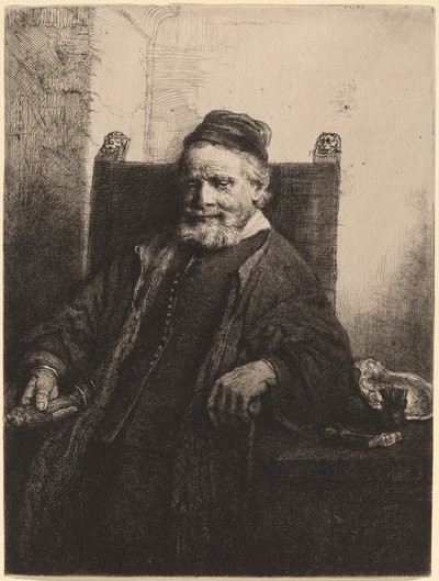 Jan Lutma alkotó: Rembrandt van Rijn