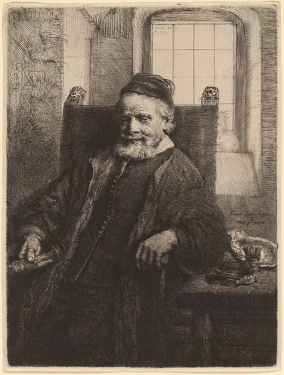 Jan Lutma alkotó: Rembrandt van Rijn