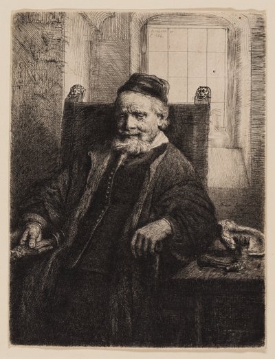 Jan Lutma, Goldsmith alkotó: Rembrandt van Rijn