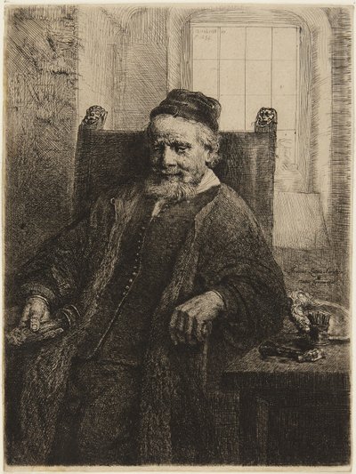 Jan Lutma, Goldsmith alkotó: Rembrandt van Rijn